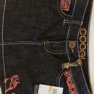 Coogi Jean mini skirt